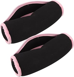 2pcs Soft Sandbag Hand Dumbbells 1lb Each for Running Fitness Training | Neoprene Polyester Iron Sand, Ergonomic Shape and Secure Grip, Versatile