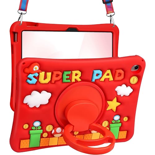 Lotadilo for iPad (A16) 11th Gen 2025 & 10th Gen 2022 3D Silicone Case
