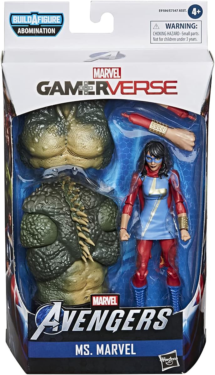 Hasbro Marvel Legends Series Gamerverse 6-inch Collectible Ms. Marvel Action Figure Toy, Ages 4 and Up
