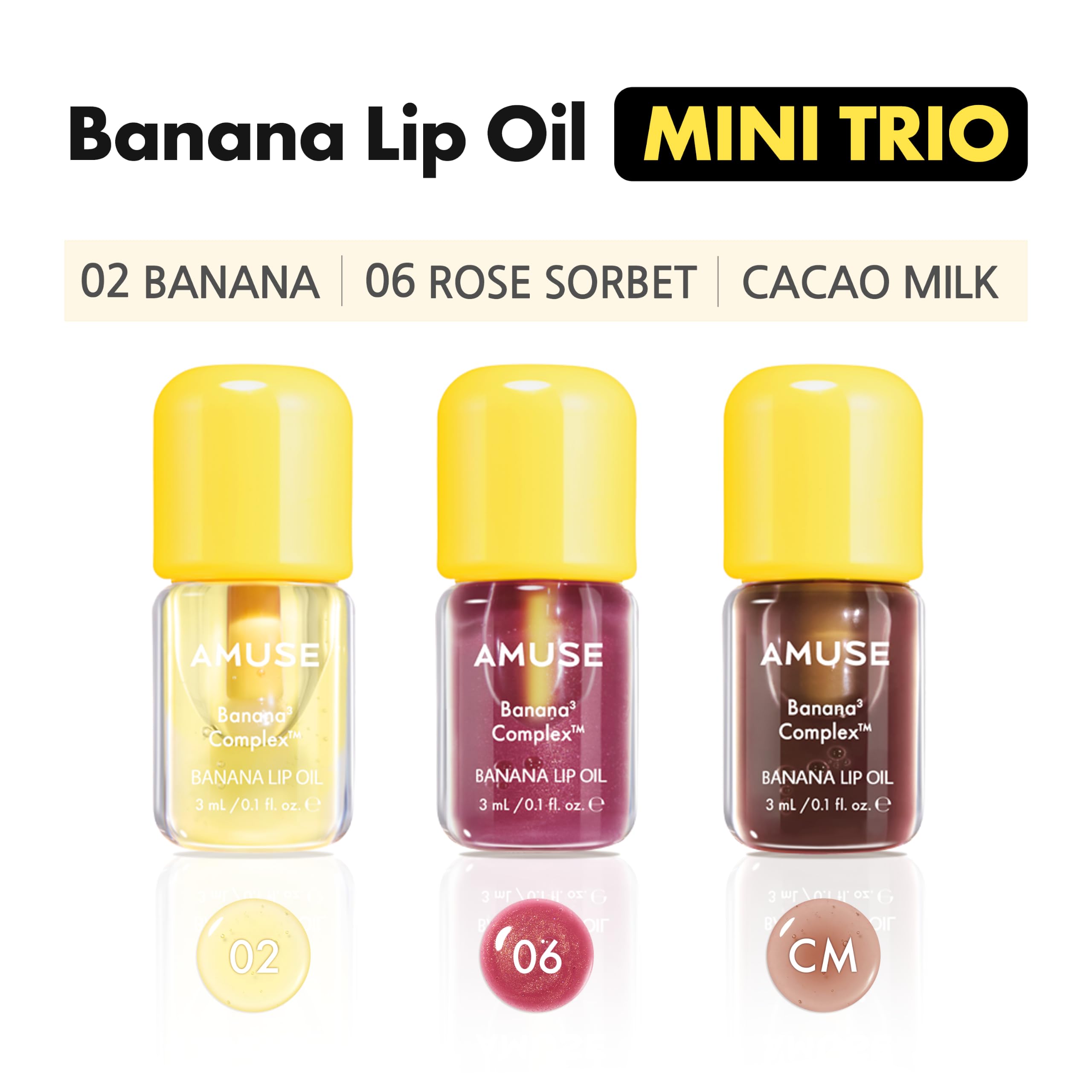 AMUSE SEOUL Skincare-Infused Lip Oil Stain