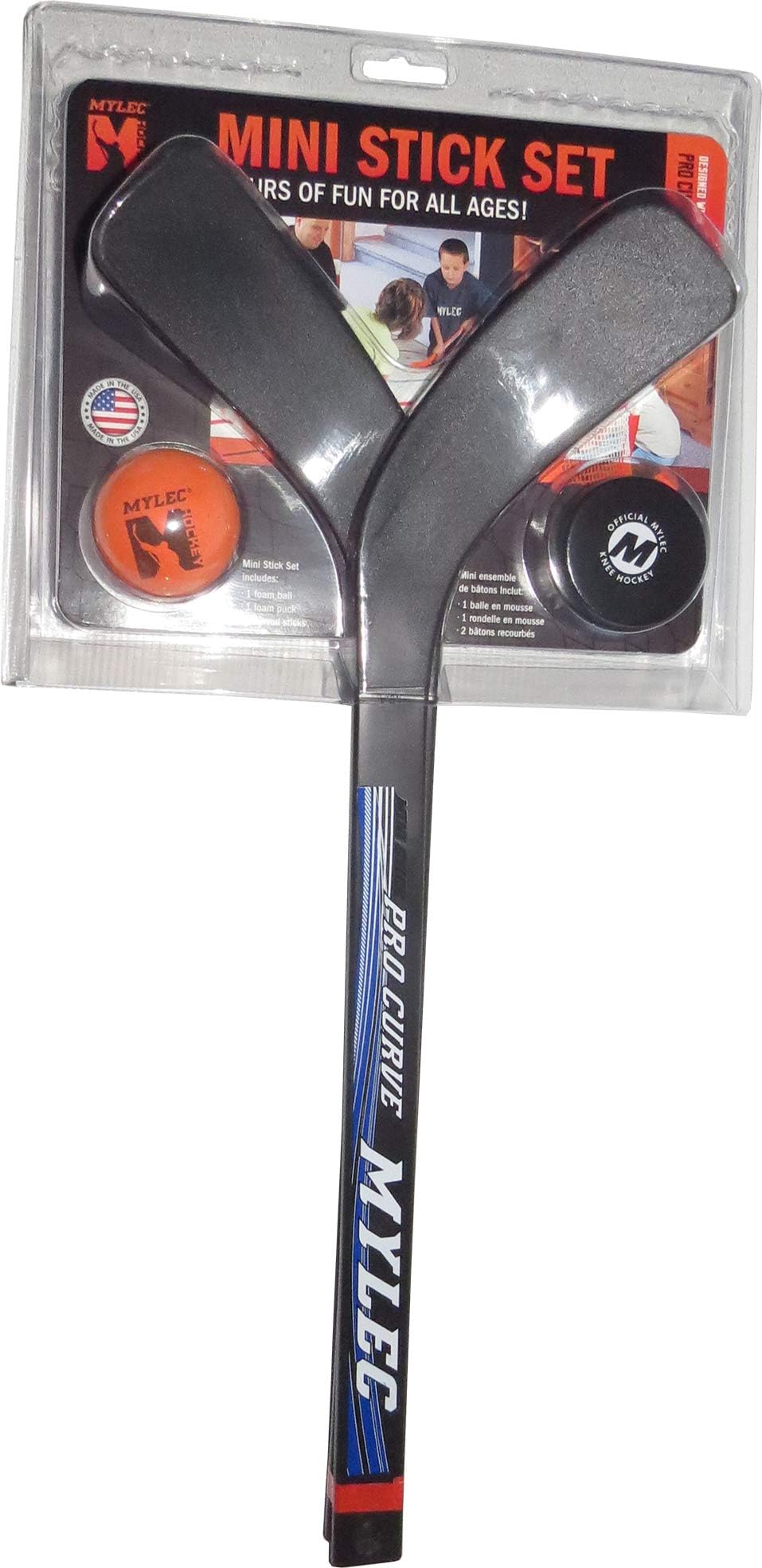 Mylec Mini Knee Hockey Stick Set