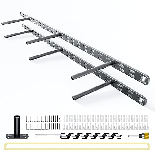 2pcs Floating Shelf Bracket Heavy Duty,Decorative Floating Shelf Hardware Hidden