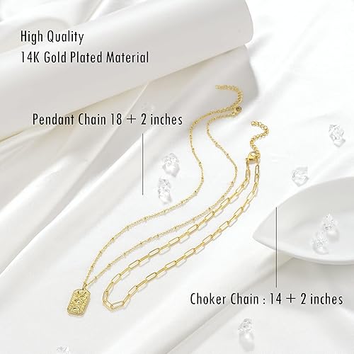 Miniatura 4 de Tarsus Collar de mal de ojo dorado con amuleto de Mal De Ojo Nazar de tercer ojo, joyería de protección, regalos para mujeres y niñas, Metal