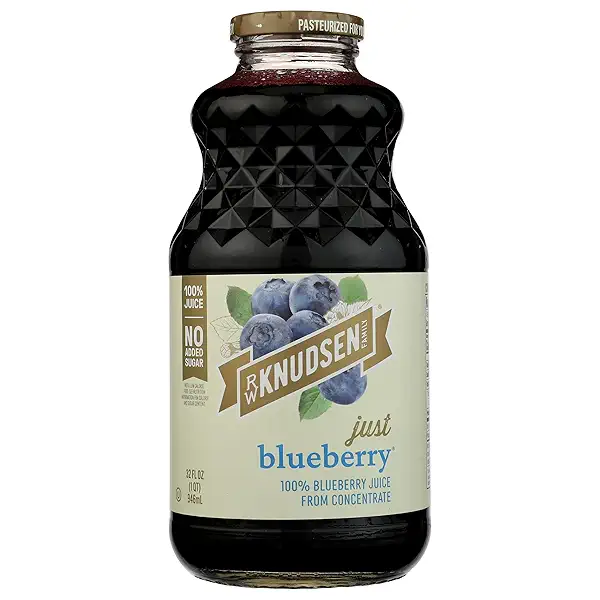 R.W. Knudsen Just Blueberry Juice, 32 fl oz (Pack of 1) 1