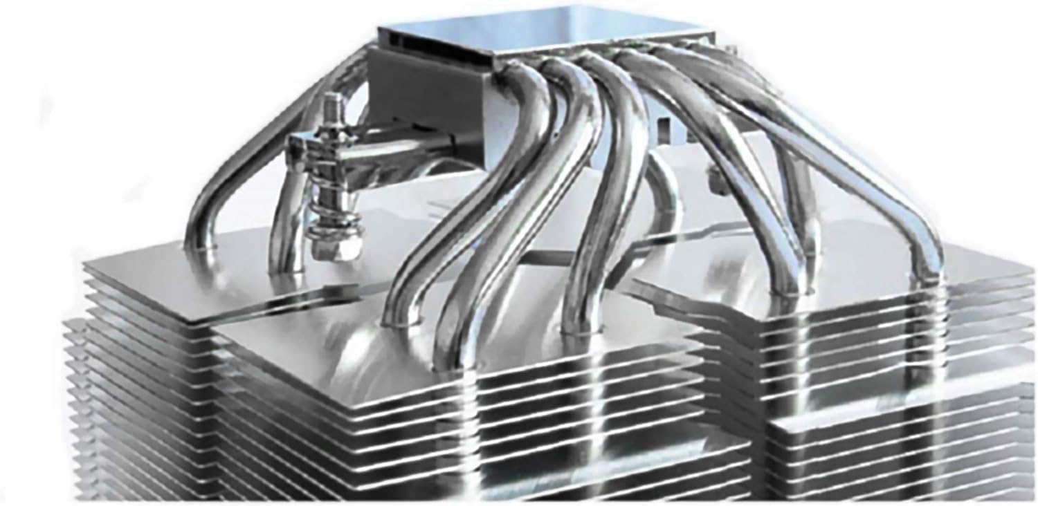 Crazy Deals Scythe Ninja 5 CPU Air Cooler, 120mm Single Tower, Intel LGA1151, AMD AM4, Dual Quiet Fans, Black Top Cover