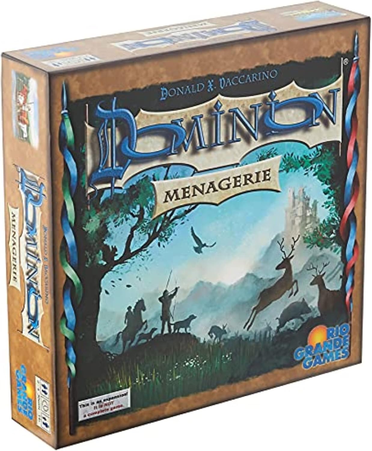 Rio Grande Games Dominion Menagerie Expansion Pack: 30 New Kingdom Cards & Animal Themed Deck-Building