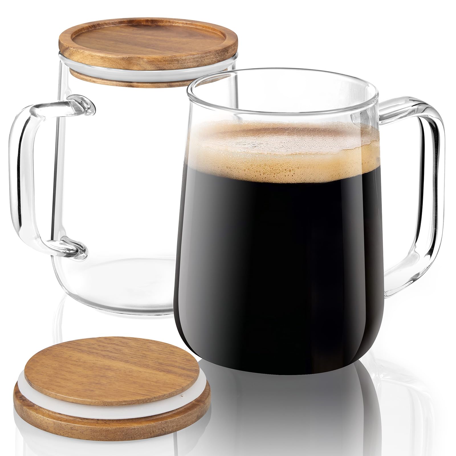 Glass Coffee Mugs