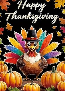 Thanksgiving Turkey Pumpkin Diamond Painting Kits for Adults, 5D Diamond Art Kits for Adults Beginners, DIY Full Round Drill Diamond Dot Painting Gem Art Kits for Adult, Home Wall Decor 11.8x15.7 Inch