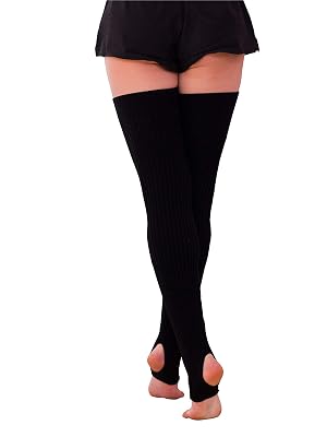 High Thigh Leg Warmers Dance Ballet LegWarmers Long Leg Warmers Knit Leg Warmers High Socks Warm Up High