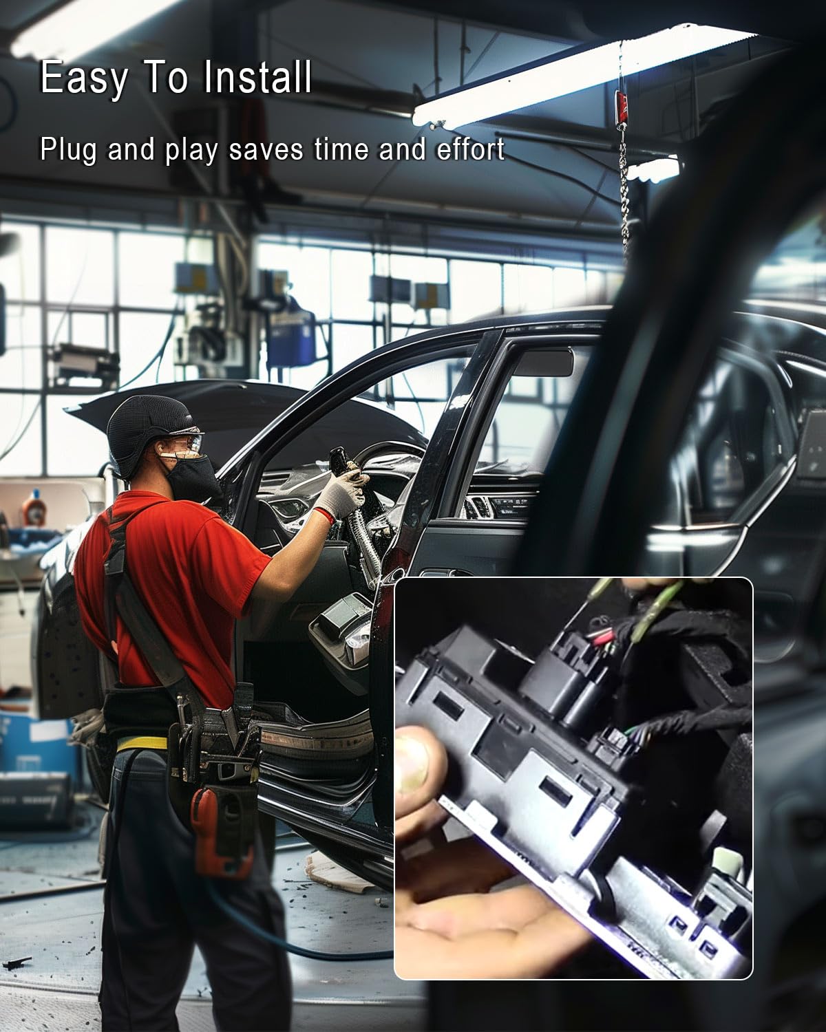 Power Window Master Switch Front Driver Side Fit for Chevrolet Equinox Sport Utility 2005 2006 Replace DWS233 1S8625 22722502