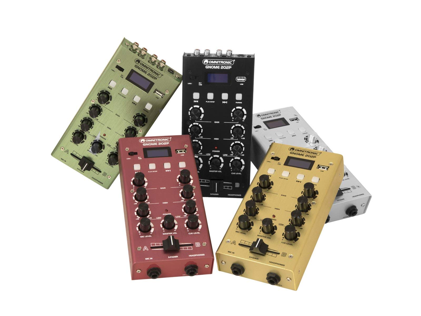 Omnitronic GNOME-202P Silver - DJ Mixer