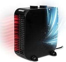 Duronic Electric Fan Heater HV21, Energy Effi...,