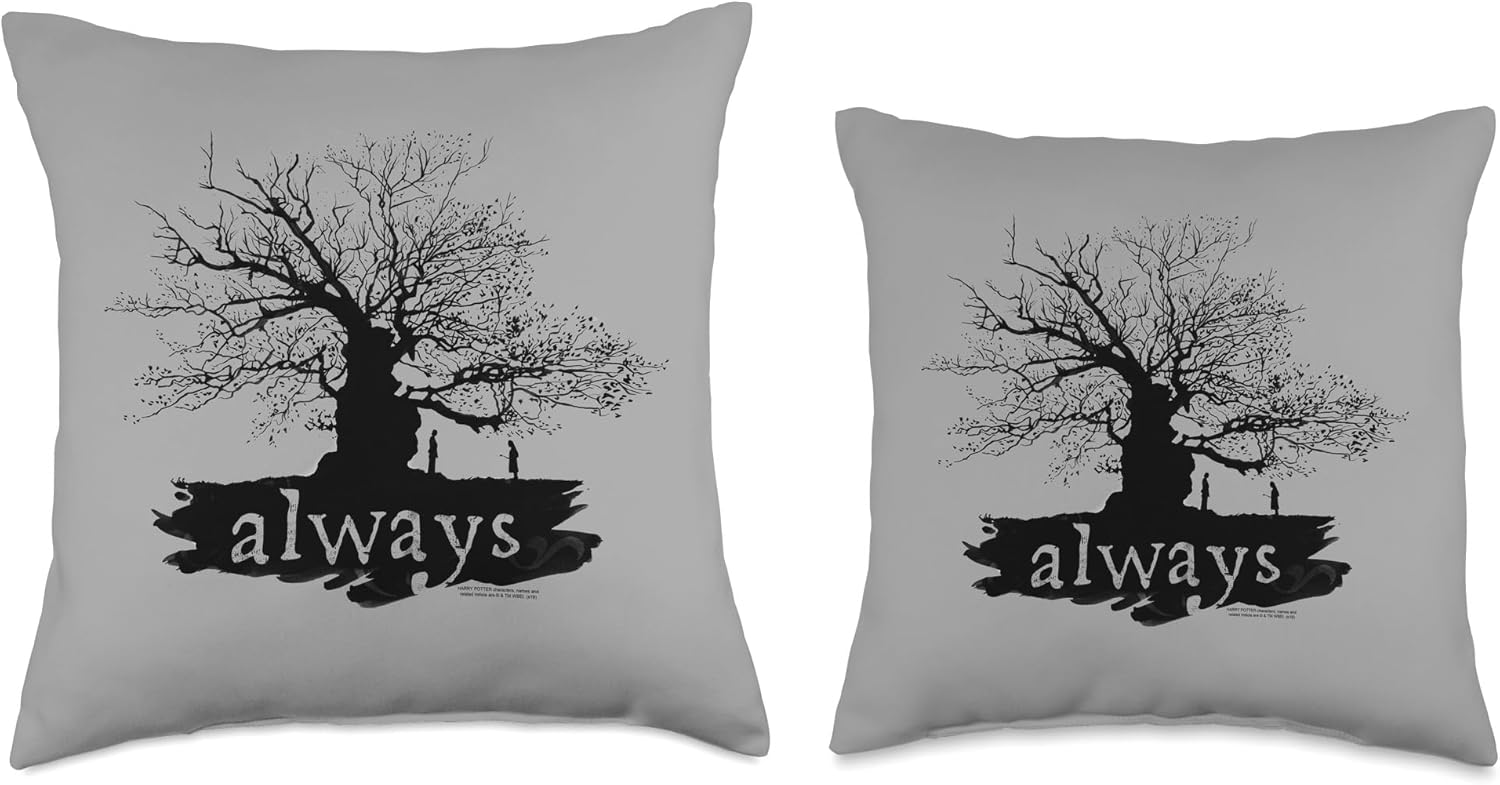 Harry Potter Always Whomping Willow Throw Pillow