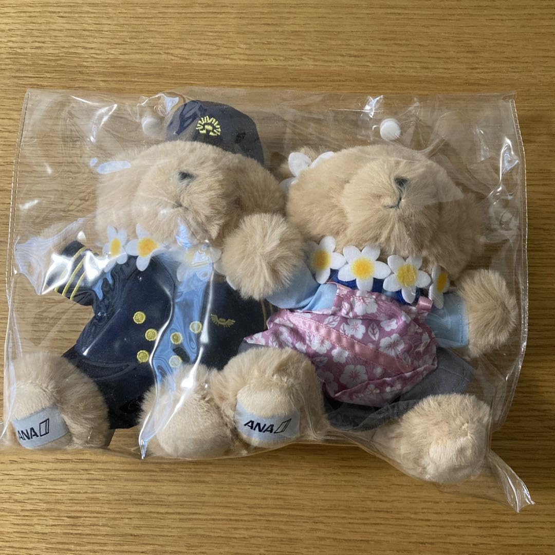 ANAフライトベア　インハワイ二体セット ANAフライトベア インハワイ二体セット ANAフライトベア イン
