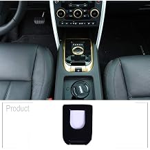 ABS Car Interior Gear Shift Panel Cover Trim 1pc for Land Rover Discovery Sport 2015-2018 Car Accessories Carbon Fiber