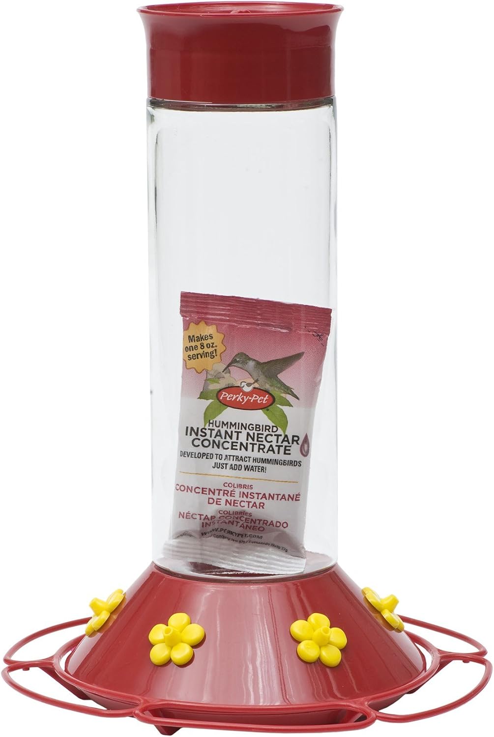 Perky-Pet “Our Best” Glass Hummingbird Feeder 209B