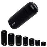 Reaction Tackle Tungsten Barrel Weights, Fishing Sinkers, Egg Shaped Tungsten Fishing Weights Used for Carolina Rig Bass Fising for Freshwater or Saltwater Fish - Size Stamped on