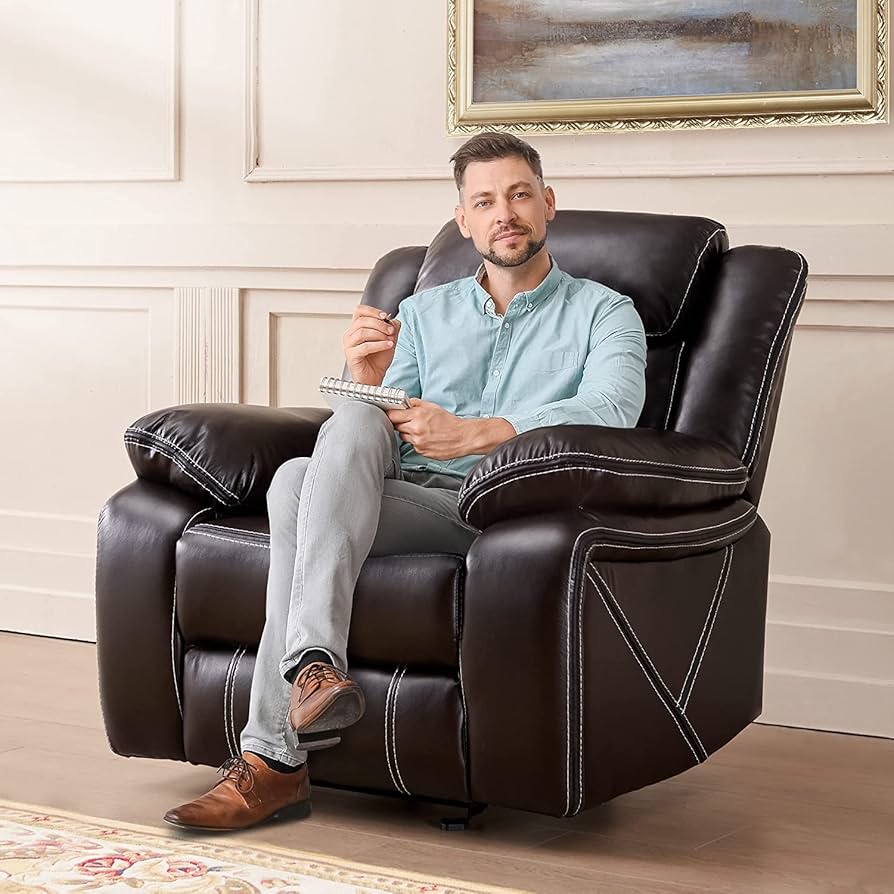 Oversized Recliner Chair Leather Recliner Chair Comfortable Home