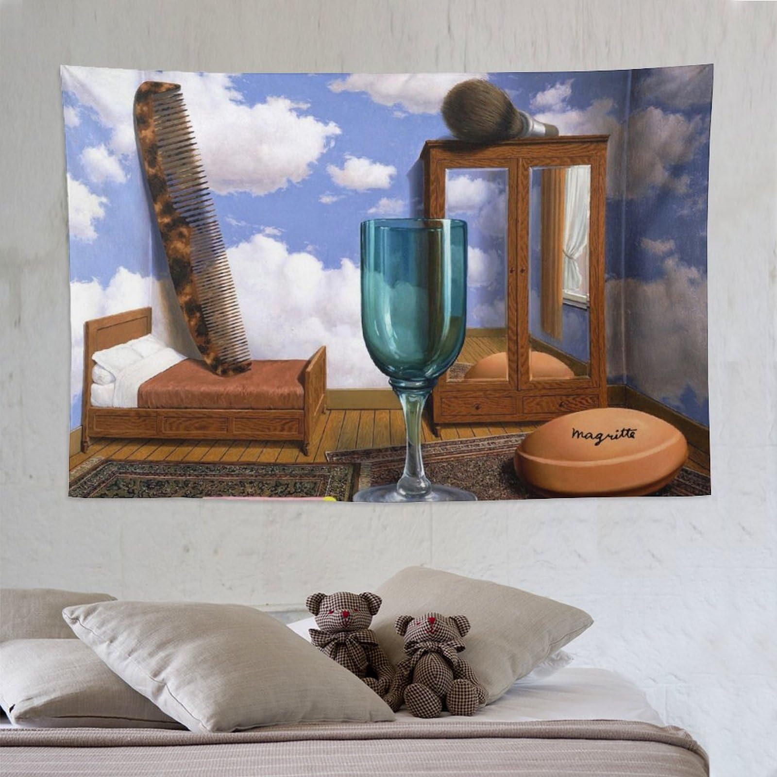 額装品/The Mysteries/ルネマグリット/ポスター/アート/インテリア 画家『ルネ・マグリット』アメリカ現代美術館MoMA制作ポスター | 特殊