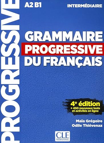Grammaire progressive du français - Niveau intermédiaire (A2/B1) - Livre