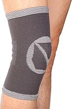 Rhegene Knee Support Brace Bamboo Charcoal Kneepad Protector Warm for Sports Running Athletics