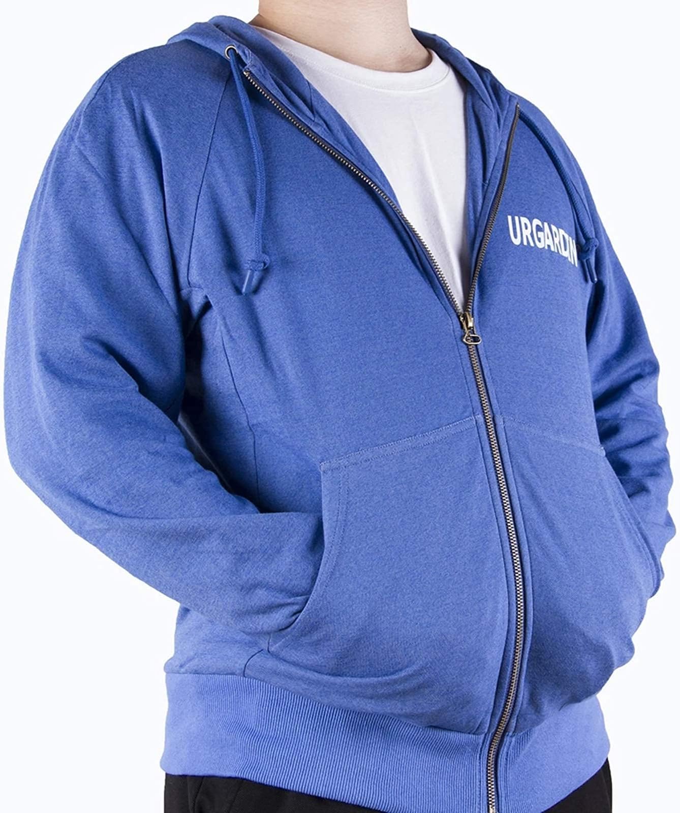 Mozhang Emf Protection Mens Double Zip Hoodie Anti Radiation Emf ...