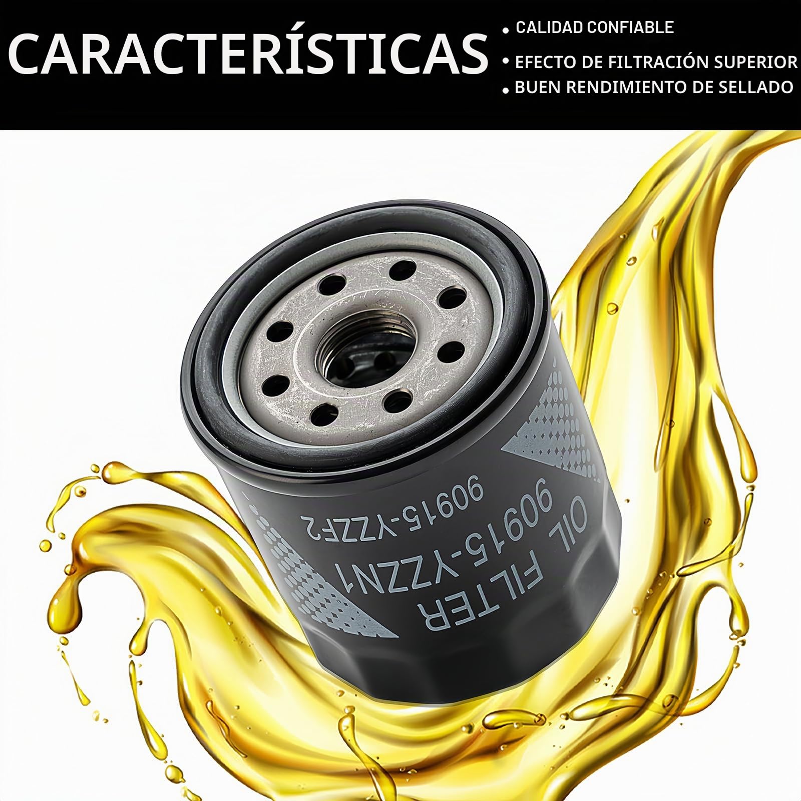 Amazon.com: 90915-YZZN1 Filtro de aceite para Toyota filtro de