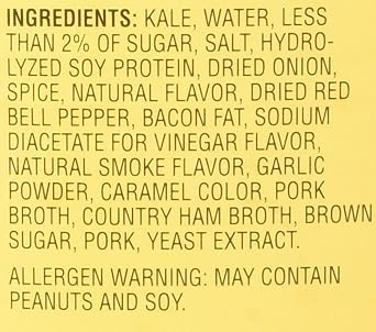 Glory Foods, Seasoned, Kale Greens, 27oz Can (Pack of 4)