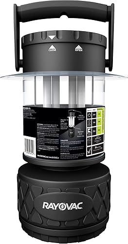 Miniatura 6 de Rayovac Sportsman - Linterna LED para campamento, funciona con pilas, resistente al agua, suministros de huracanes y luz de emergencia, paquete de 1