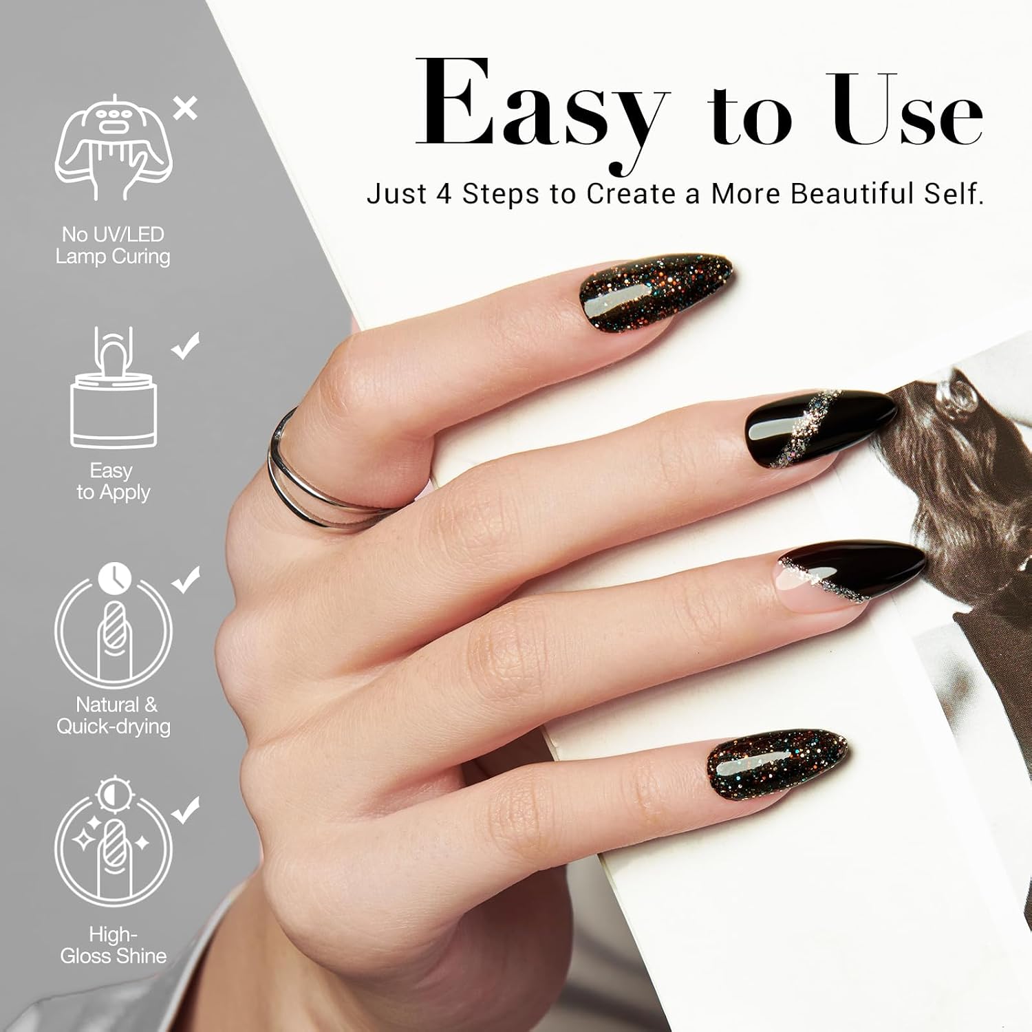 AZUREBEAUTY Dip Powder Nail Basic Set 6 Colors