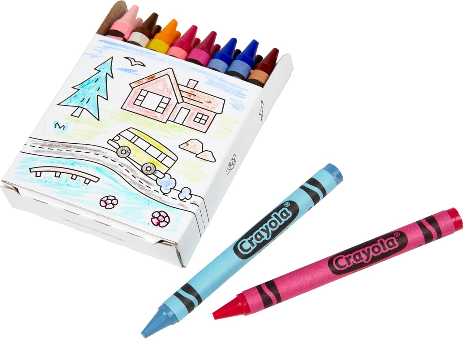 Crayola Crayon Tub (240ct), Bulk Crayons for Kids, Essential Easter Basket Stuffers for Toddlers, Spring Craft Supplies, Coloring Gifts for Kids, Ages 3+ [Amazon Exclusive]