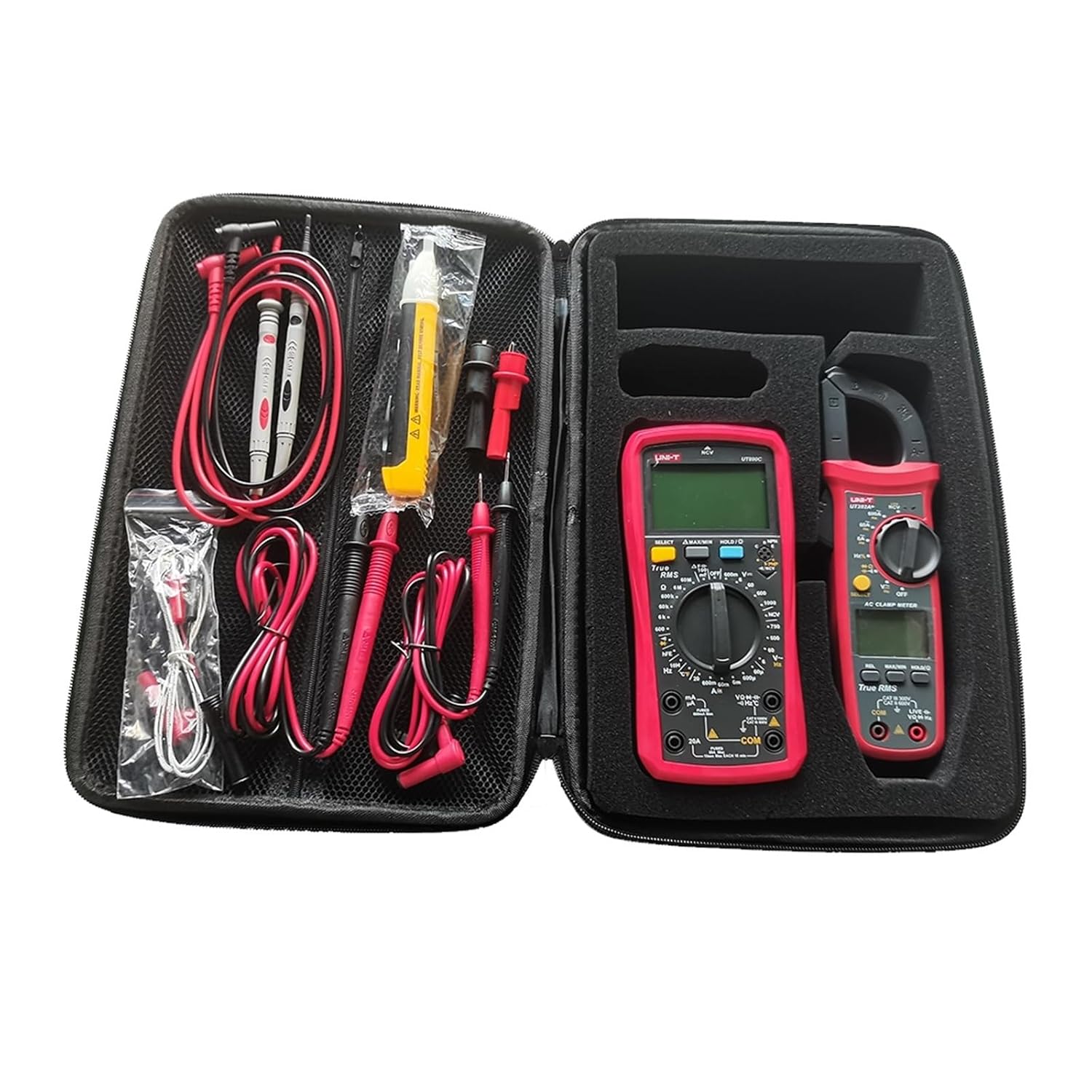 UT210E, UT204, UT202A, UT107, UT890C, UT61E Clamp Meter Multimeter Tester(Kit Set 3)