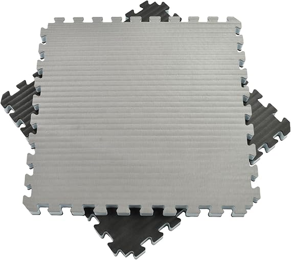 Greatmats Home MMA BJJ Interlocking Puzzle Tile Mats for Grappling Jiu Jitsu Dojo Judo Contact Sports Mat Floor Flooring, 2x2 Ft x 1.5 Inch, 10 Pack