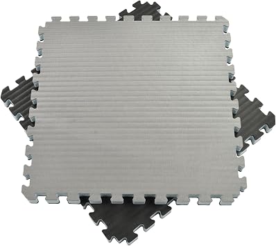 Greatmats Home MMA BJJ Interlocking Puzzle Tile Mats for Grappling Jiu Jitsu Dojo Judo Contact Sports Mat Floor Flooring, 2x2 Ft x 1.5 Inch, 10 Pack