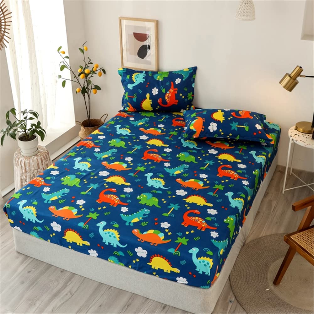 Lenzuolo con angoli elasticizzati in cotone, 90 x 190 + 30 cm, elegante, morbido e confortevole, lavabile in lavatrice, colore: bianco