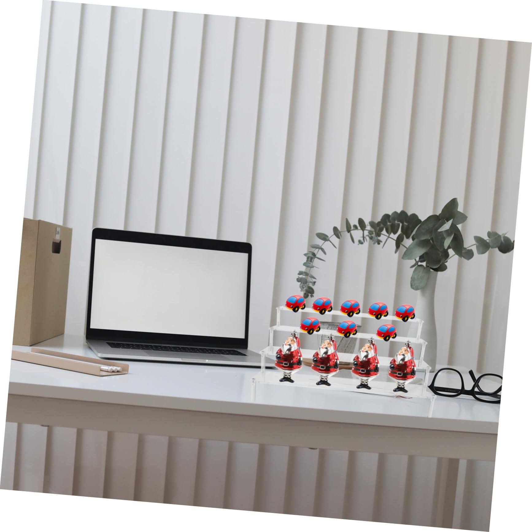 Alipis Acryl Modellständer Organizer mit Mehrschicht Design aus Acryl