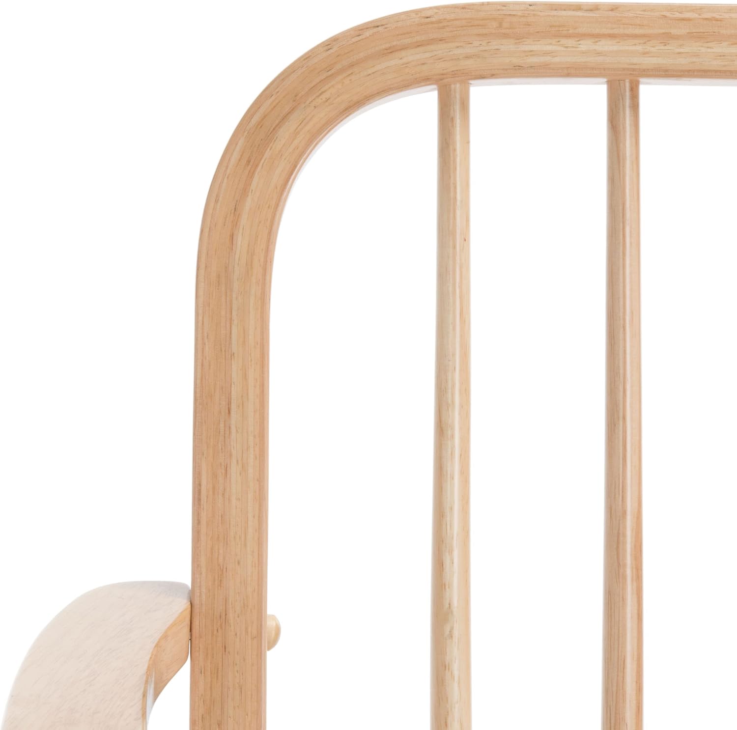 SAFAVIEH Home Collection – Lucilia Spindle Bench, Natural Solid Wood Entryway or Dining Bench, Windsor Style Seating (BCH8501A)