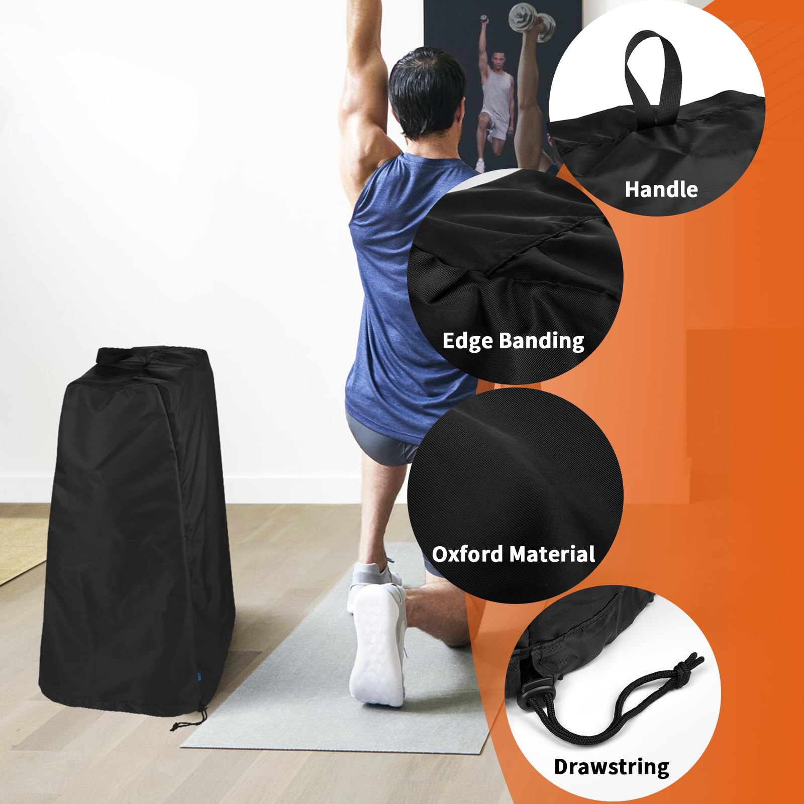 Xxerciz Hantelablage Abdeckung - Wasserdicht & Staubdicht - Für CAP Hantelständer 42x38x71 Cm