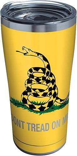 Miniatura 10 de Tervis Traveler Gadsden - Vaso aislado de triple pared con la bandera Don't Tread On Me (Don't Tread On Me), vaso de viaje mantiene las bebidas
