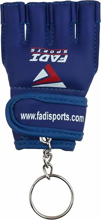 Mini MMA Glove Keychain Premium Synthetic Leather Boxing Glove Keyring for Gym Bags, Fighters & Sports Fans