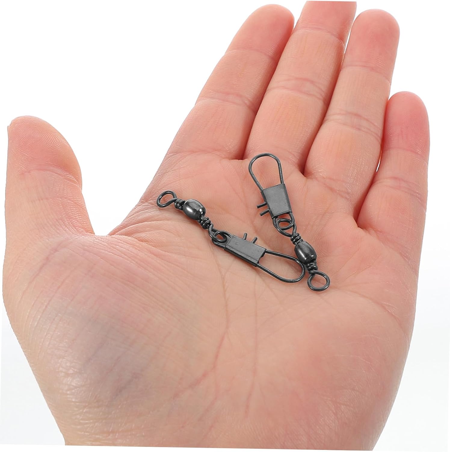 6pcs Metal Kite Bearing Hooks Heavy Duty Small Replacement Spool Accessories for Kite Reel Parts Compact Portable Easy Installation for Improved Flight Stability