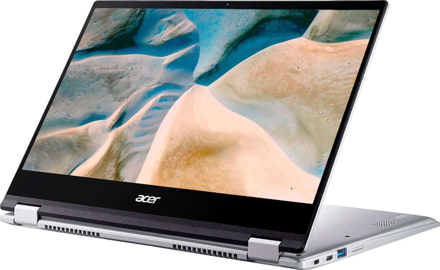 Acer Chromebook Spin 514 Convertible Laptop, 14” Full HD Touchscreen Ryzen 3 3250C, 4GB DDR4 Memory, 64GB eMMC Flash Memory