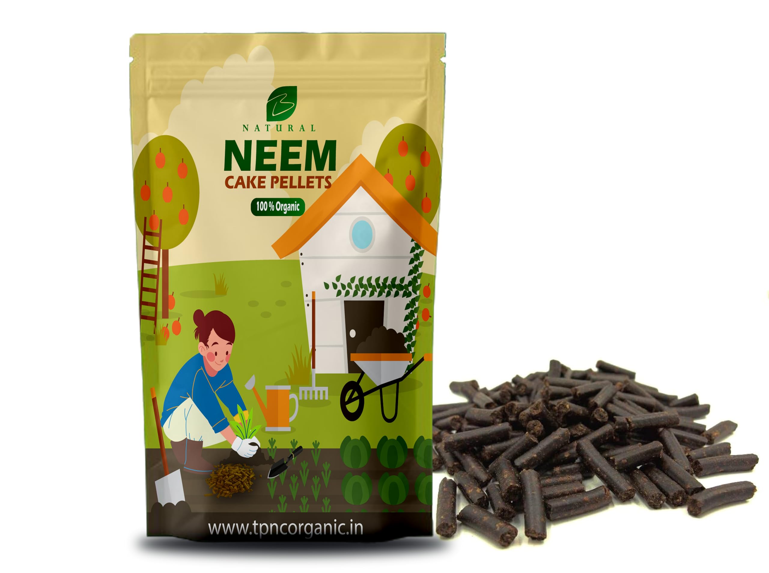 B Natural Castor Neem Cake For Plants 1 kg, Neem Khali For Plants, Organic Fertilizer For Plants Home Garden (Neem cake caster -1 kg) (B07RZL6M6N) Amazon Price History, Amazon Price Tracker