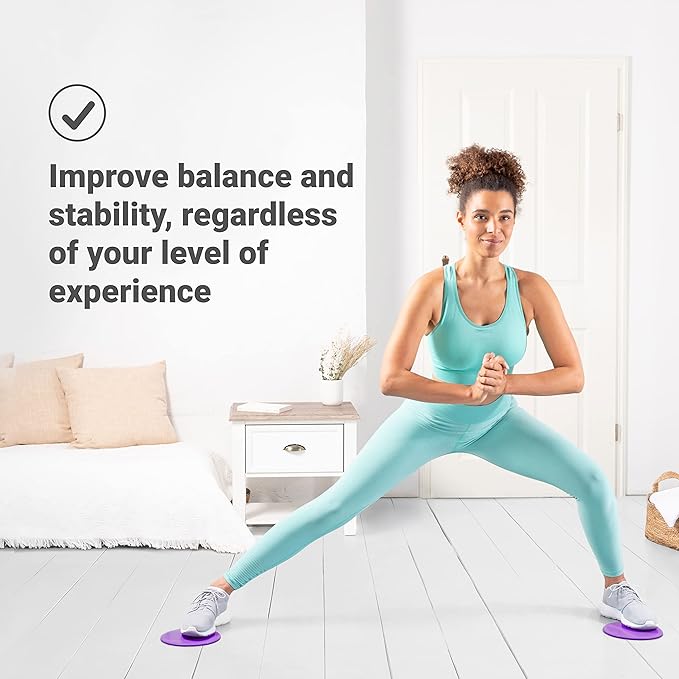 The Live Infinitely Core Sliders come with an eBook of exercises and workouts to help guide you through your fitness journey. The compact design of these sliders makes them easy to take with you wherever you go, allowing you to stay on track with your fitness goals even when you're on the move. Whether you're a beginner or a seasoned fitness enthusiast, these sliders are a great addition to your workout routine to help you strengthen your core and enhance your overall fitness levels.