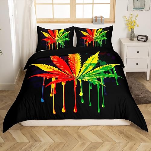 Miniatura 14 de Feelyou Juego de funda de edredón de girasol, estampado floral botánico, para niños, mujeres y adultos, flores amarillas, funda de edredón de Multi