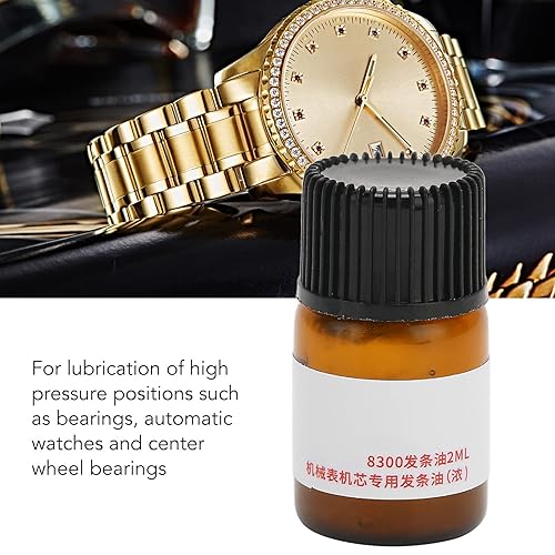 Miniatura 2 de Brrnoo Aceite de reloj, aceite de reloj 8300 sintético, lubricación de relojes, aceites de alta lubricación, estado de rendimiento estable, reloj,