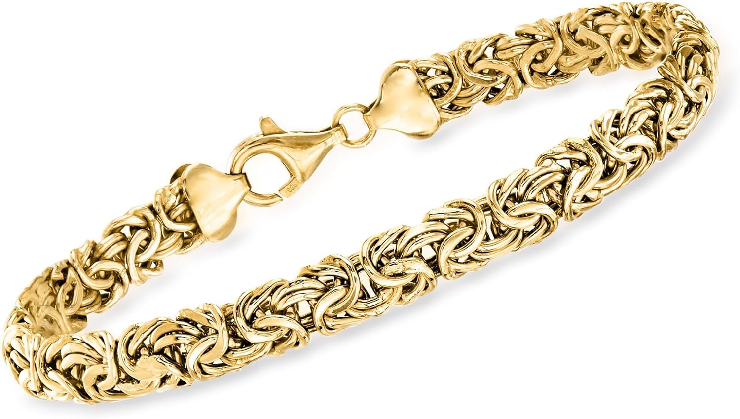 Ross-Simons 18kt Gold Over Sterling Byzantine Bracelet