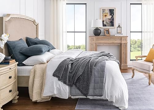 Miniatura 3 de Juego de 2 fundas de almohada de 24 x 24 pulgadas, fundas de almohada europeas de algodón, fundas de almohada bohemias grandes decorativas cuadradas