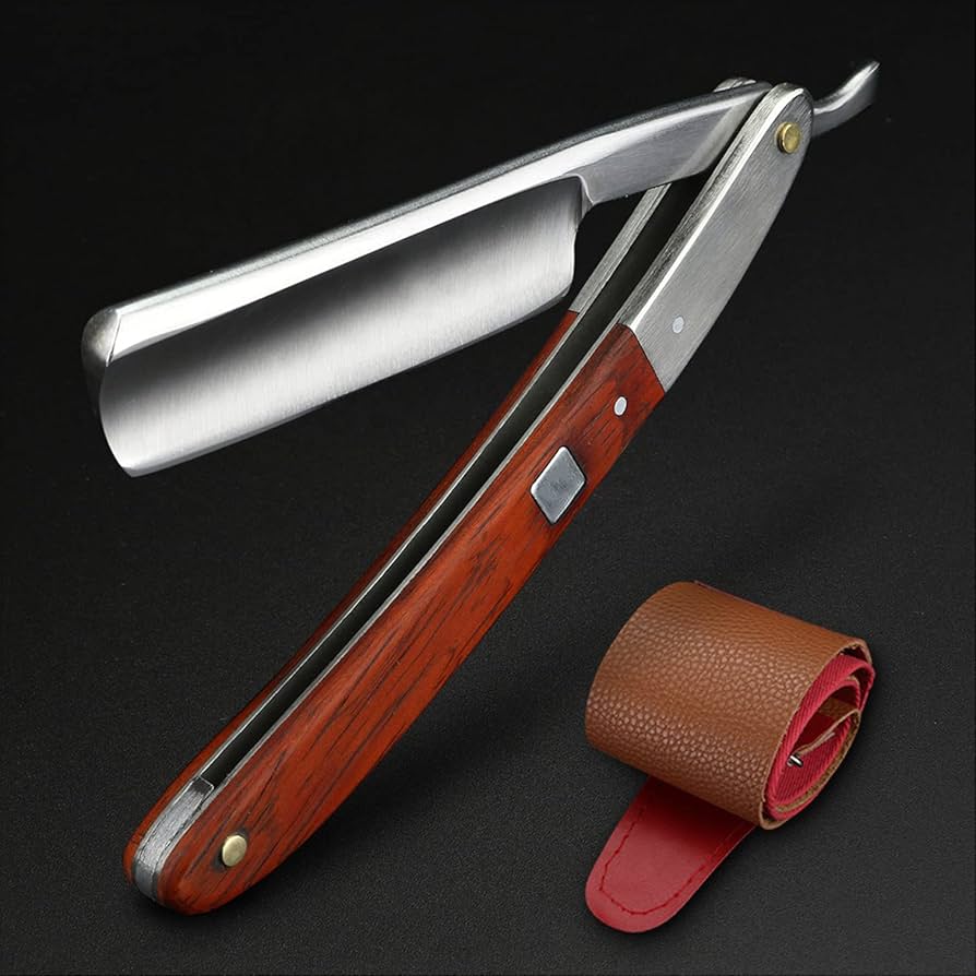 Amazon.co.jp : 剃刀 カミソリ かみそり 手動 ストレートエッジ 木製