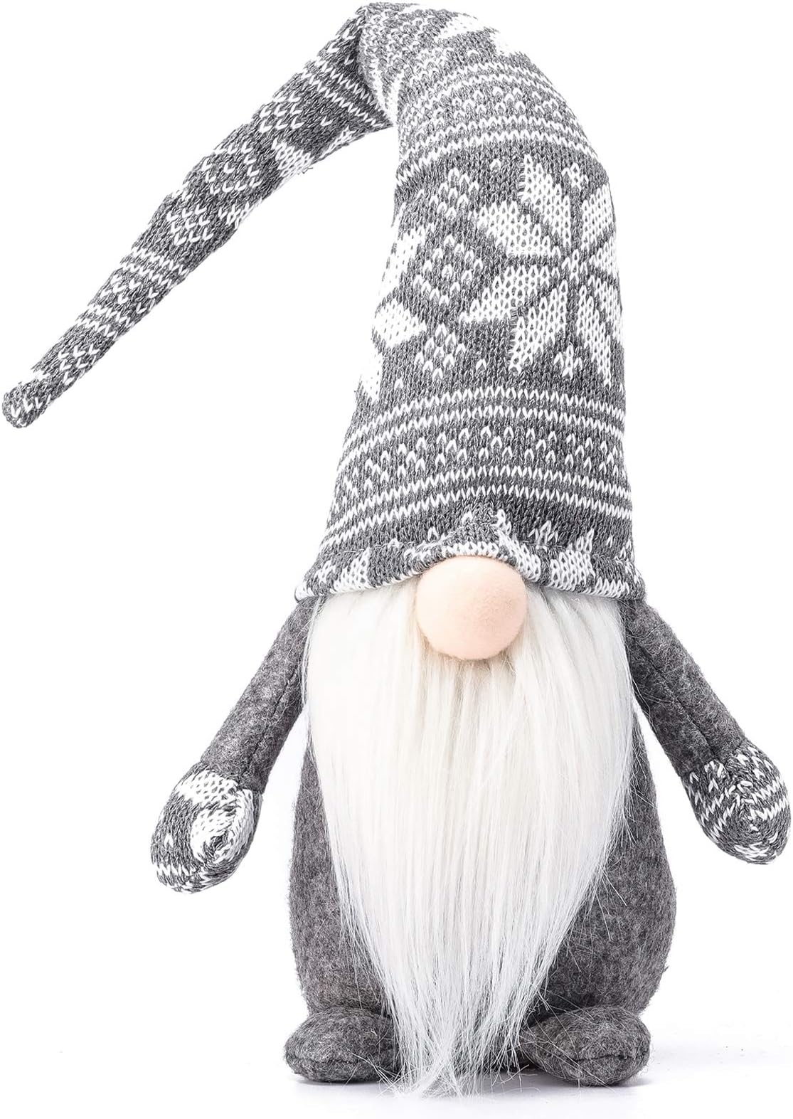 Grey Snowflake 19 Inches